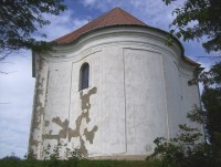 Uhlířský vrch-kostel Panny Marie Pomocné od jihu-Foto:Ulrych Mir.