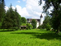 Velké Losiny-zámek se zámeckou zahradou-Foto:Ulrych Mir.
