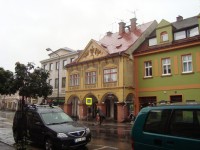 Vrchlabí-Masarykovo náměstí-Foto:Ulrych Mir.
