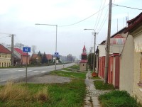 Dolánky-zvonice u silnice na Šternberk-Foto:Ulrych Mir.