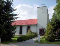 Bukovany-kostel z r.1992-Foto:Ulrych Mir.