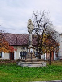 Toveř-státní památka sloup Nejsvětější Trojice z r.1880-Foto:Ulrych Mir.