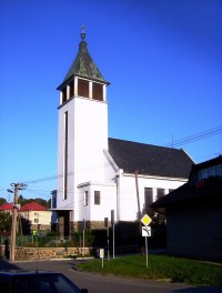 Velká Bystřice-Evangelický kostel-Foto:Ulrych Mir.