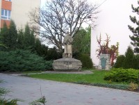 Velká Bystřice-pomník T.G.M. a padlým v I.světové válce-Foto:Ulrych Mir.