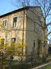 Velká Bystřice-Zámecká ulice s rodným domem geografa Františka Vitáska-Foto:Ulrych Mir.
