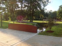 Velká Bystřice-zámecký park s amfiteátrem-Foto:Ulrych Mir.