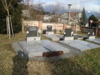 Svatý Kopeček-starý hřbitov-hroby sester Praemonstránek-Foto:Ulrych Mir.