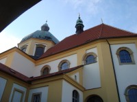 Svatý Kopeček-basilika minor Navštívení Panny Marie-kupole z ambitu-Foto:Ulrych Mir.