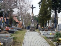 Svatý Kopeček-nový hřbitov s křížem z r.1879-Foto:Ulrych Mir.