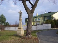 Nová Ulice-kříž před hřbitovem z r.1805-Foto:Ulrych Mir.