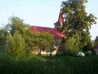 Hlubočky-Posluchov-kaple Nejsvětější Trojice z let 1891-92 a rybník-Foto:Ulrych Mir.