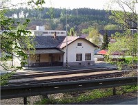 Hlubočky-Mariánské Údolí-bývalé druhé nádraží, dnes pivnice U přednosty-Foto:Ulrych Mir.