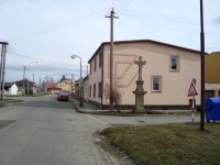 Bystrovany-kříž u Šrámkovy ulice-Foto:Ulrych Mir.