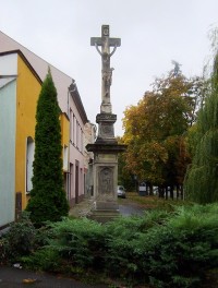 Bělidla-ulice Táboritů-kříž z r.1877-Foto:Ulrych Mir.