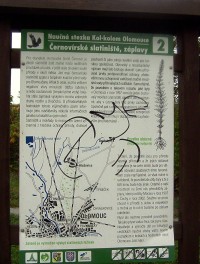 Černovír-Černovírské slatiniště-informační tabule-Foto:Ulrych Mir.