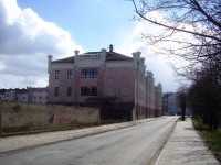 Klášterní Hradisko-Sokolovská ulice a bývalá jezdecká kasárna-Foto:Ulrych Mir.