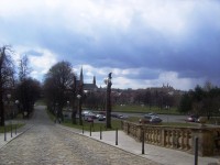 Klášterní Hradisko-Sušilovo náměst, alej a panorama Olomouce-Foto:Ulrych Mir.