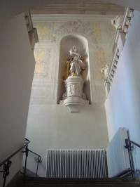 Klášterní Hradisko-klášterní schodiště-Foto:Ulrych Mir.