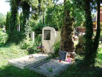 Neředín-Ústřední hřbitov-operní pěvci Hans Haagen a Josef Šlichta-Foto:Ulrych Mir.