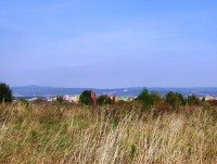 Neředín-pohled od letiště na panorama Nízkého Jeseníku,Olomouc a Svatý Kopeček-Foto:Ulrych Mir.