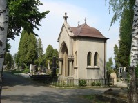 Neředín-Ústřední hřbitov-hrobka rodiny Hirschových-Foto:Ulrych Mir.