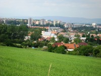 Olomouc a Slavonín od fortu č.XI.-Foto:Ulrych Mir.