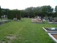 Slavonín-nový hřbitov s křížem z r.1771-Foto:Ulrych Mir.