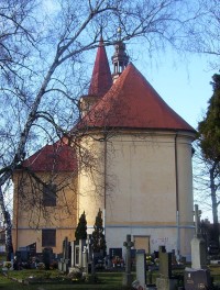 Nové Sady-Dolní Novosadská ulice-kostel sv.Filipa a Jakuba z r.1775-Foto:Ulrych Mir.
