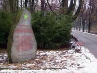 Olomouc-Smetanovy sady-kamenný pomník esperantského kongresu-Foto:Ulrych Mir.