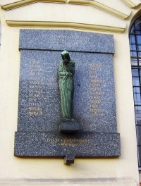 Olomouc-Žižkovo náměstí-Policejní velitelství-pamětní deska obětem II.světové války z řad příslušníků policie-Foto:Ulrych Mir.