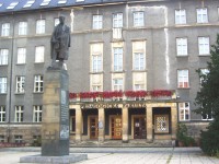 Olomouc-Žižkovo náměstí-pomník T.G.Masaryka před Pedagogickou fakultou UP-Foto:Ulrych Mir.