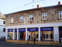 Olomouc-1.máje-dům na křižovatce s Wurmovou ulicí-Foto:Ulrych Mir.