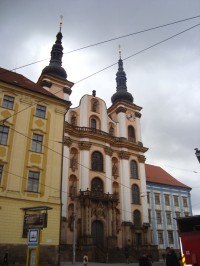 Olomouc-náměstí Republiky-kostel Panny Marie Sněžné-Foto:Ulrych Mir.