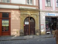 Olomouc-Riegrova ulice-portál na domě č.p.404-Foto:Ulrych Mir.