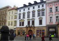 Olomouc-Horní náměstí-dům č.26, bývalý palác hrabat Podstátských z Prusínovic-Foto:Ulrych Mir.