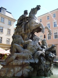 Olomouc-Horní náměstí-Césarova kašna-detail-Foto:Ulrych Mir.