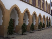 Olomouc-Horní náměstí-radniční nádvoří s pamětními deskami-Foto:Ulrych Mir.
