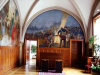 Olomouc-radnice-slavnostní sál -po r.1560-obřadní síň-Foto:Ulrych Mir.