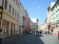 Olomouc-Riegrova ulice od Horního náměstí-Foto:Ulrych Mir.