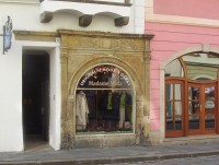 Olomouc-Riegrova ulice-dům č.p.393, bývalý dům rytíře Kryštofa  Podstátského z Prusínovic-portál-Foto:Ulrych Mir.