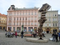 Olomouc-Horní náměstí-Klíčová socha z r.2010-Foto:Ulrych Mir. 