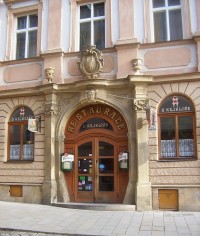 Olomouc-Ztracená ulice-dům č.2, bývalý palác hrabat Podstátských z Prusínovic-vstupní portál-Foto:Ulrych Mir.