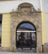 Olomouc-Horní náměstí-dům č.13,portál-Foto:Ulrych Mir.