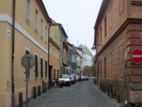 Olomouc-Šemberova ulice z Lafayettovy ulice-Foto:Ulrych Mir.
