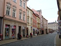Olomouc-Pavelčákova ulice č.11-dělová koule nad vchodem-Foto:Ulrych Mir.
