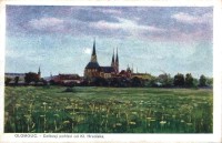 Olomouc-Celkový pohled od Kl.Hradiska r.1915-sbírka:Ulrych Mir.
