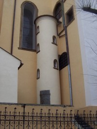 Olomouc-Žerotínovo nám.-kostel sv.Michala-točité schodiště-Foto:Ulrych Mir.