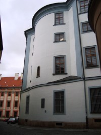 Olomouc-Mahlerova ulice-Seminář Františka Xaverského-pamětní deska G. J. Mendela-Foto:Ulrych Mir.