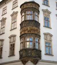 Olomouc-Dolní náměstí-Hauenschildův palác-nárožní arkýř-Foto:Ulrych Mir.