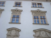 Olomouc-Dolní náměstí-Hauenschildův palác-reliéfy z Ovidiových Proměn-Foto:Ulrych Mir.